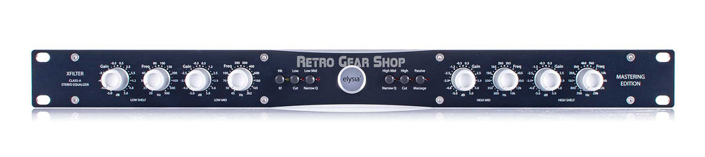 Elysia Xfilter ME Mastering Edition Front