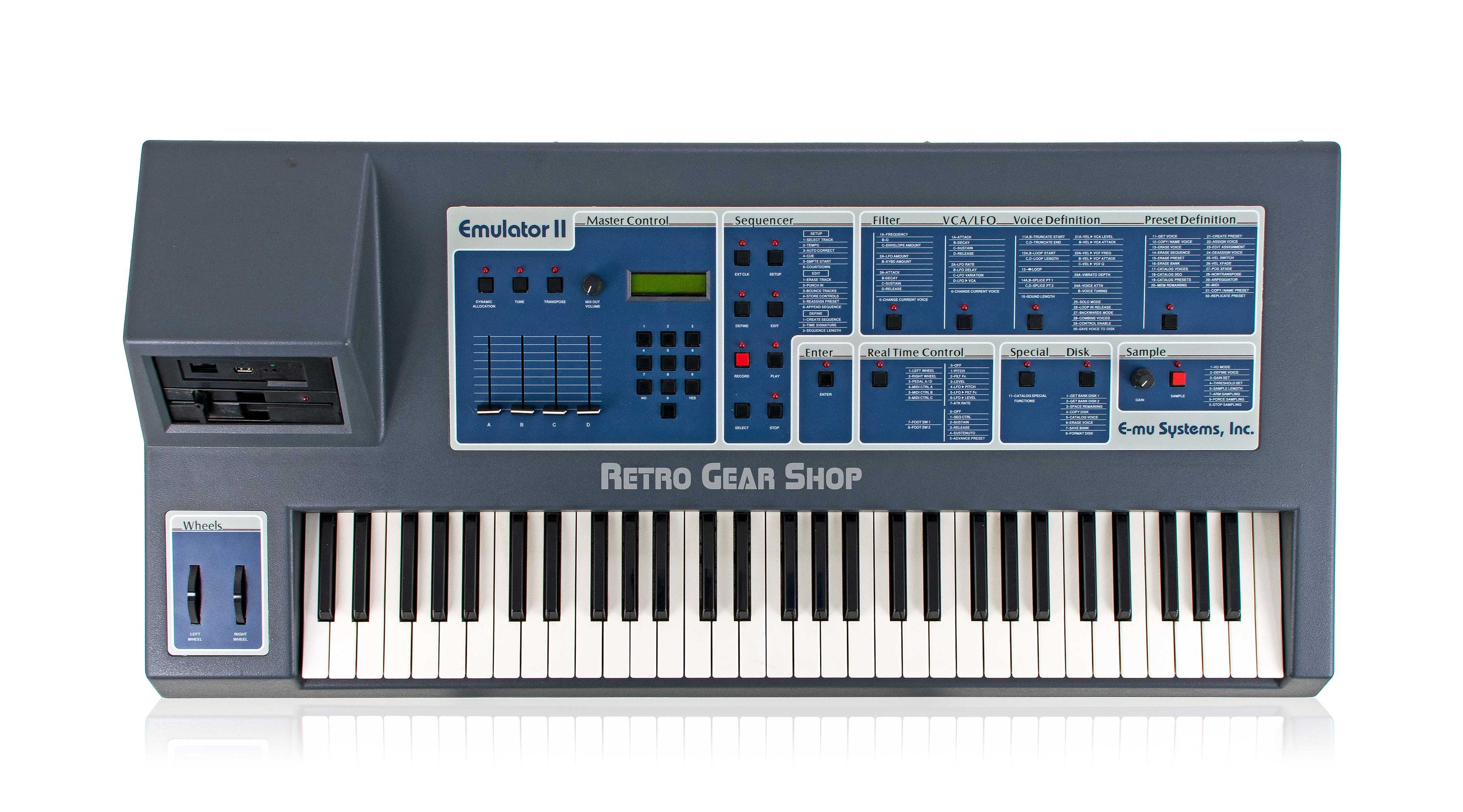 Loop Rum Ii Emu Emu Emulator II Poly Synth Sample Analog Vintage Rare E-Mu Systems ...