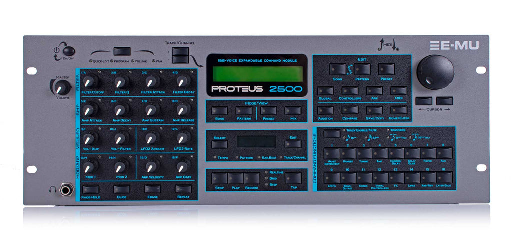 E-MU Systems Proteus 2500 Front