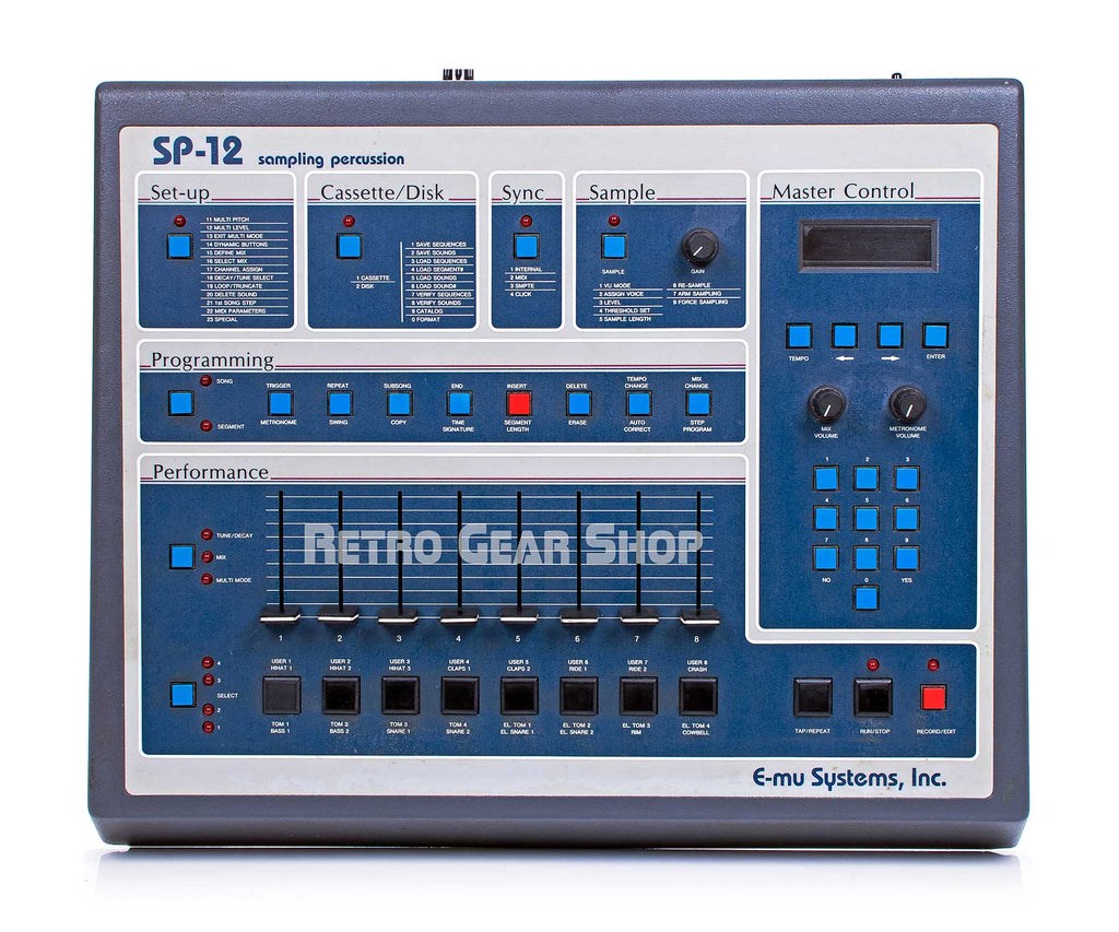 E-Mu SP-12 Turbo Upgraded Screen Top