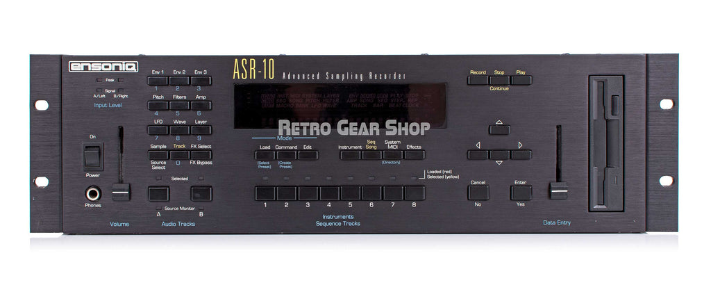 Ensoniq ASR-10R Front