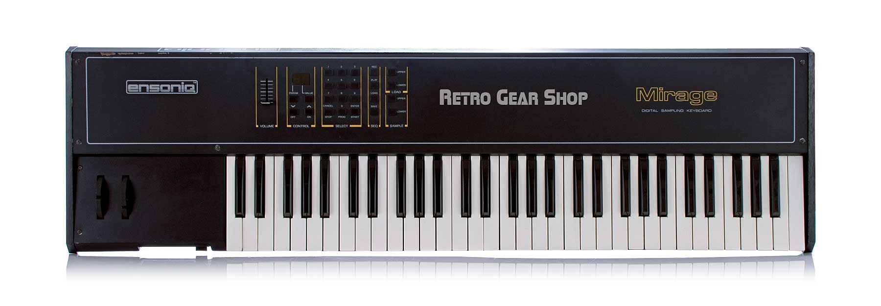 Ensoniq Mirage DSK-8 + Disk Library Digital Sampling Keyboard