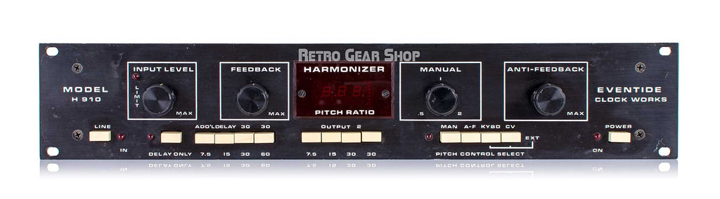 Eventide Clock Works Model H910 Harmonizer Front