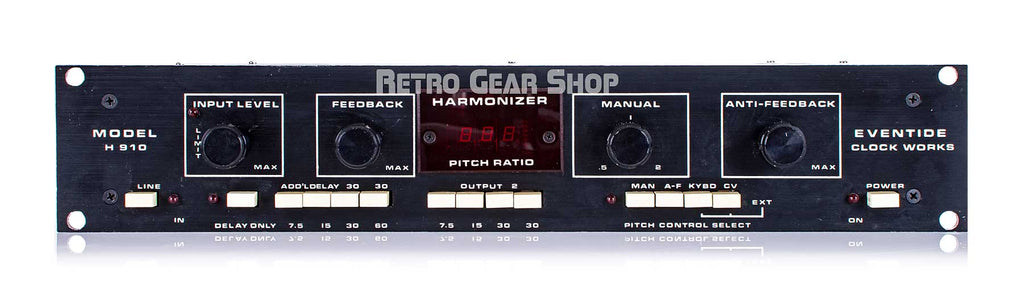 Eventide Clock Works Model H910 Harmonizer Front