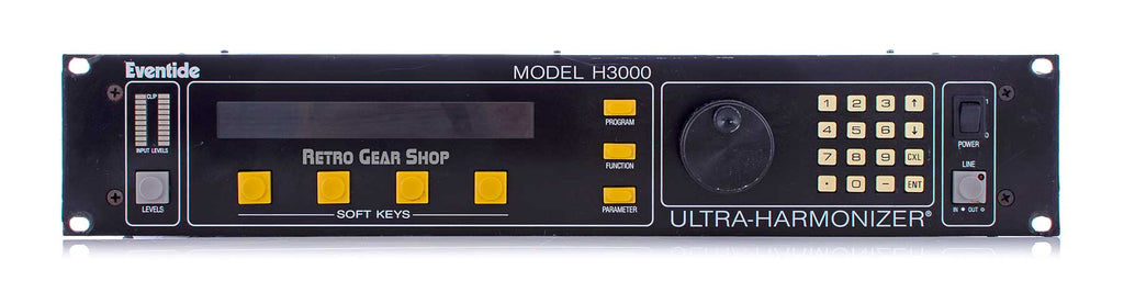 Eventide H3000 Ultra Harmonizer Black Front