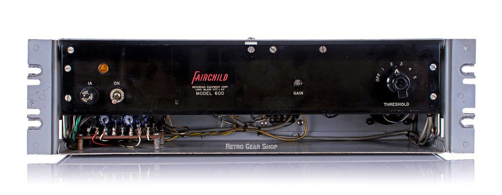 Fairchild 600 Tube Limiter De-esser Front