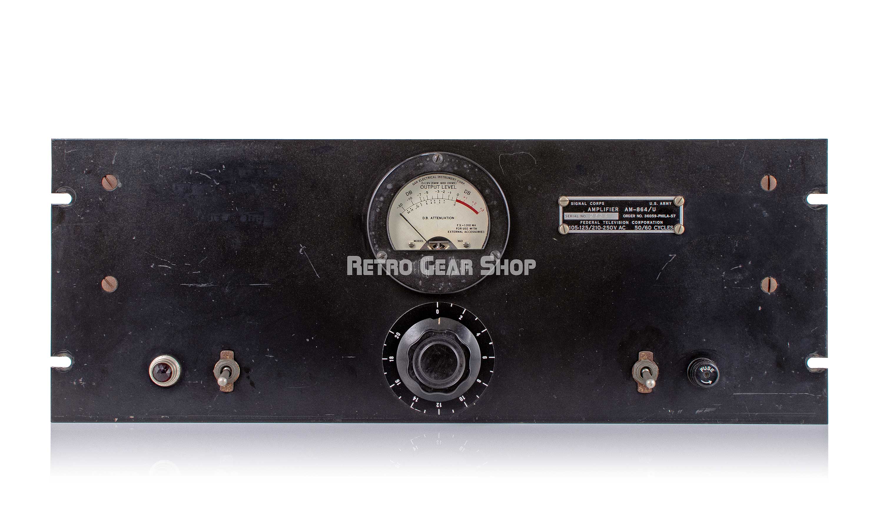 Federal AM-864U Compressor Limiter Varimu Vintage Rare– Retro Gear