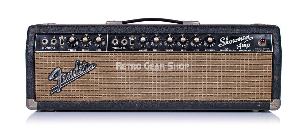 Fender Showman Head Front