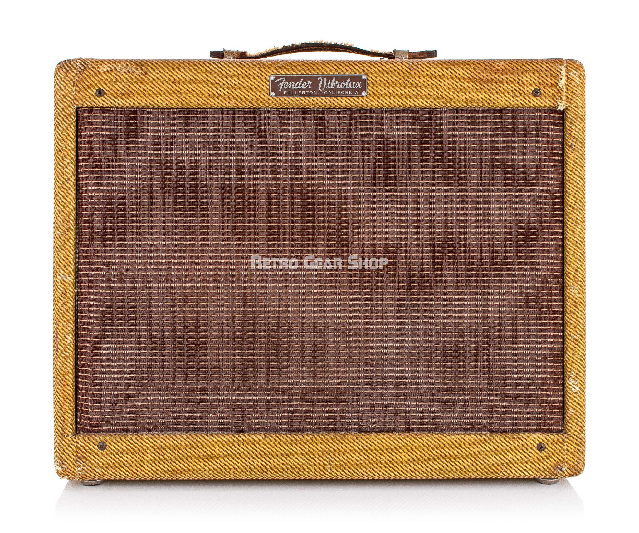 Fender Vibrolux Tweed Deluxe Tube Combo Guitar Amplifier Vintage Rare