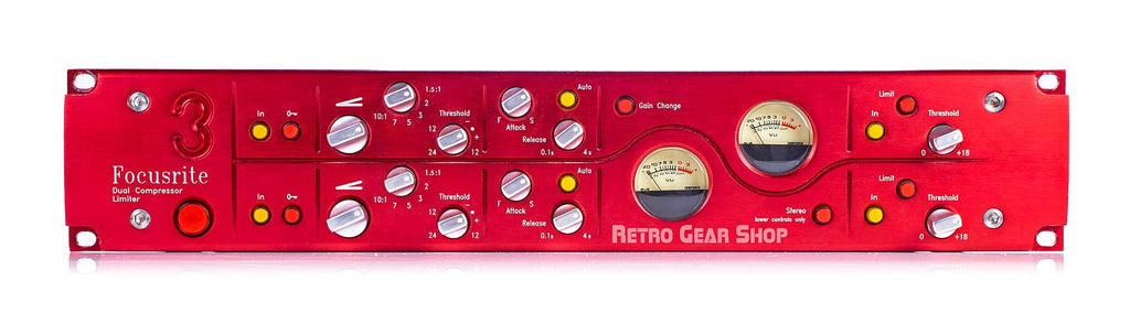 Focusrite Red 3 Dual Compressor / Limiter Tansformers Front