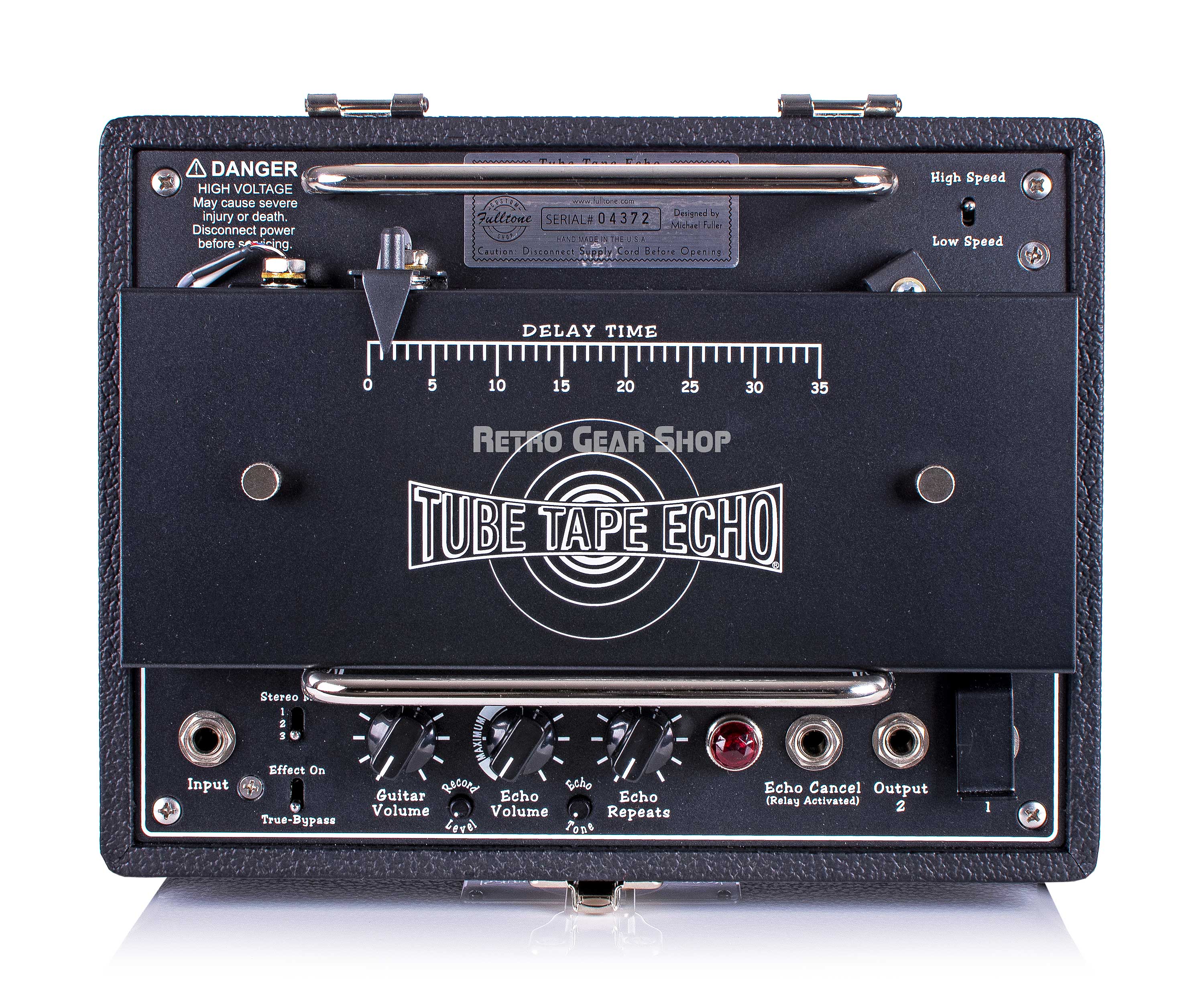 Fulltone Tube Tape Echo Delay Custom Shop Guitar Effect Pedal