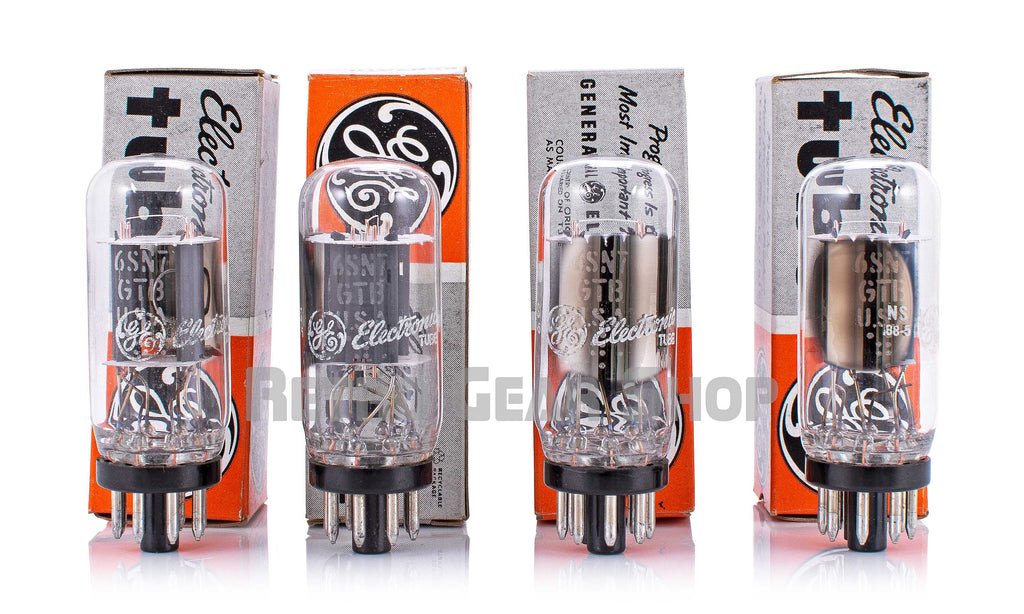 GE 6SN7-GTB Tube Set Front