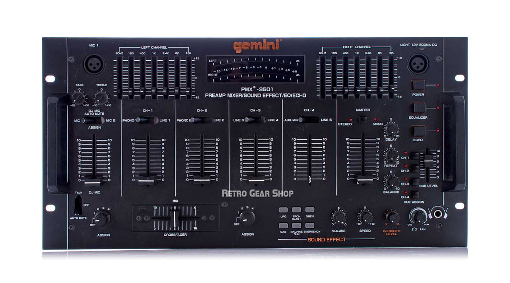 Gemini Mixer PMX 3501 Top