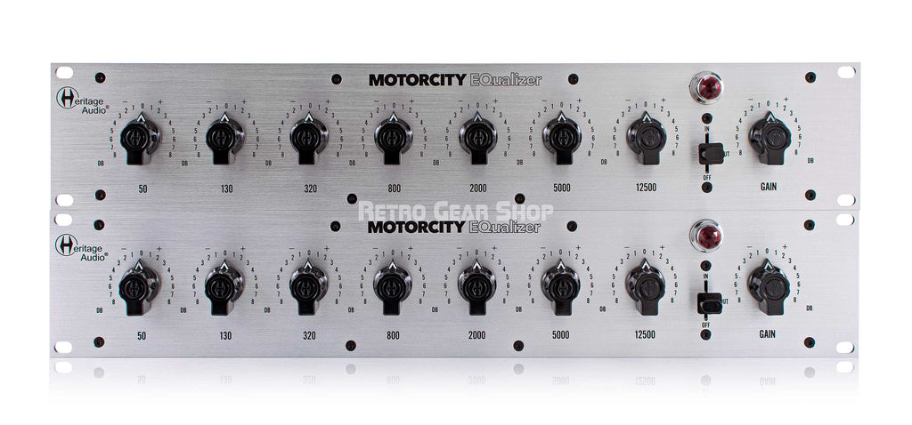 Heritage Audio Motorcity EQ Pair Front