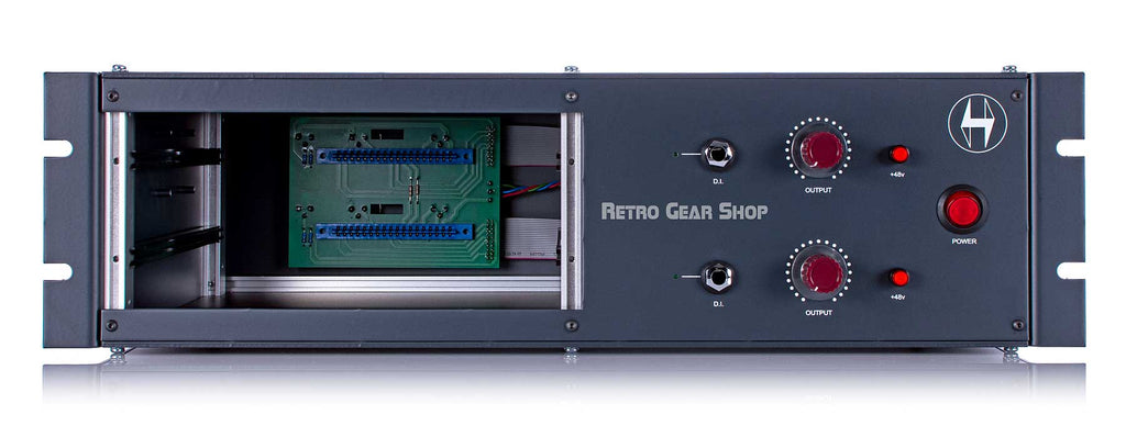 audio gear rack Heritage Audio Rack 2 80 series Module Frame Analog Boutique Handmade– Retro Gear Shop