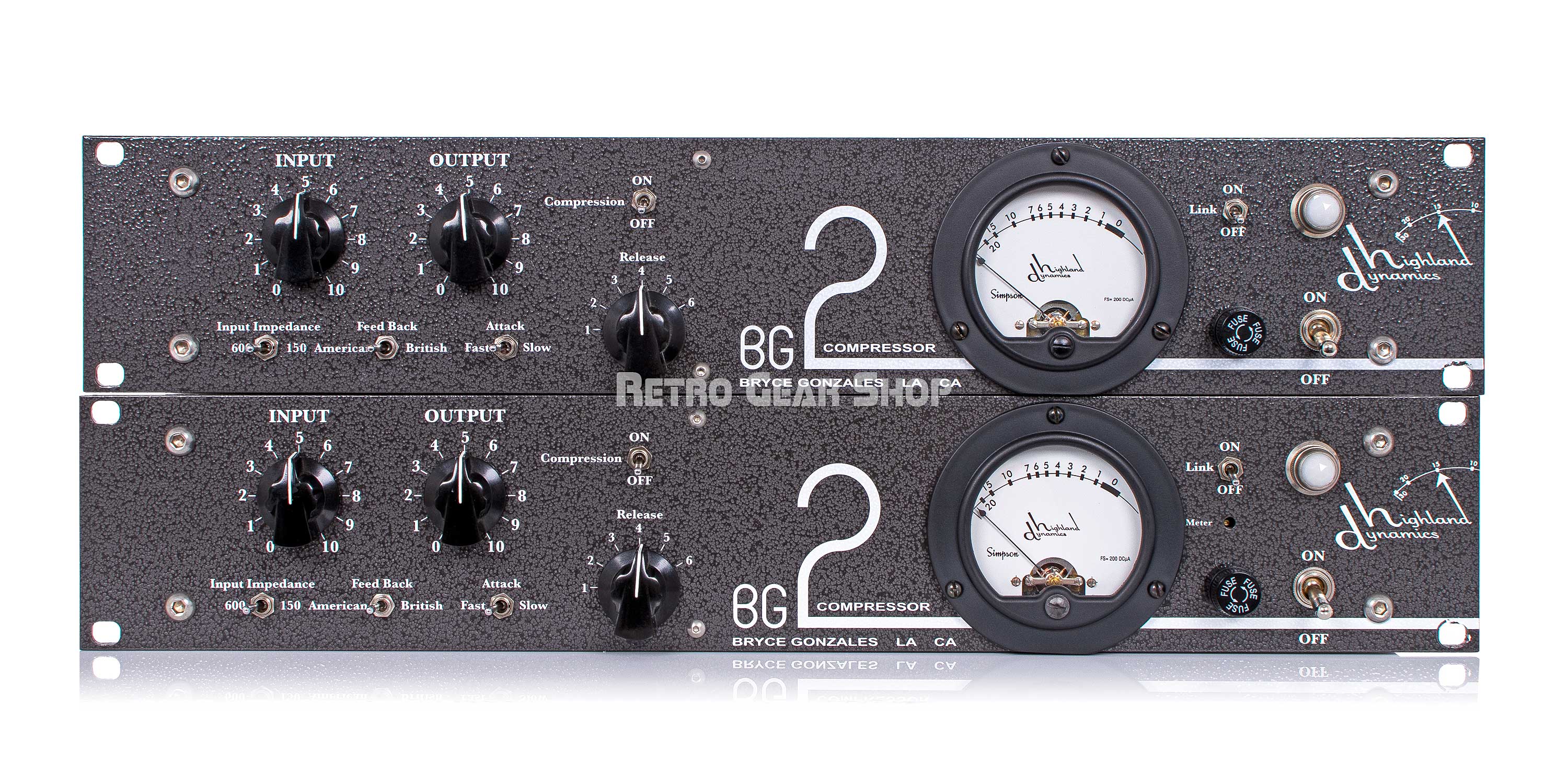 Highland Dynamics BG2 Pair Bryce Gonzales Tube Varimu Compressor
