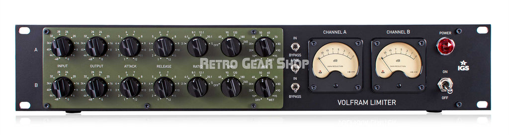 stereo limiter pedal IGS Audio Volfram Limiter Stereo FET Compressor– Retro Gear Shop