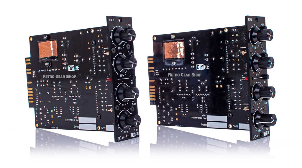 DIYRE EQP5 Stereo Pair 500 Series Left