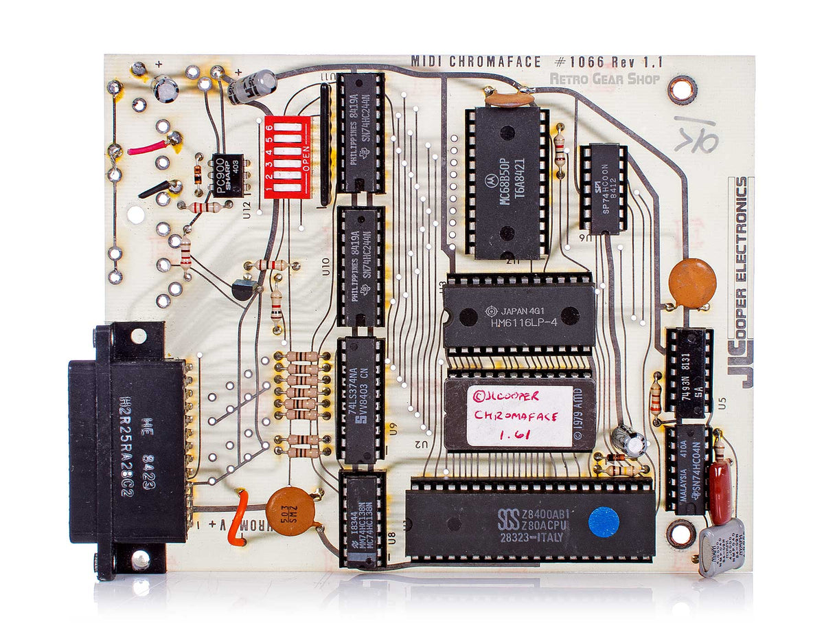 Arp Rhodes Chroma Keyboard Expander JL Cooper Chromaface Midi 1.61 Kit