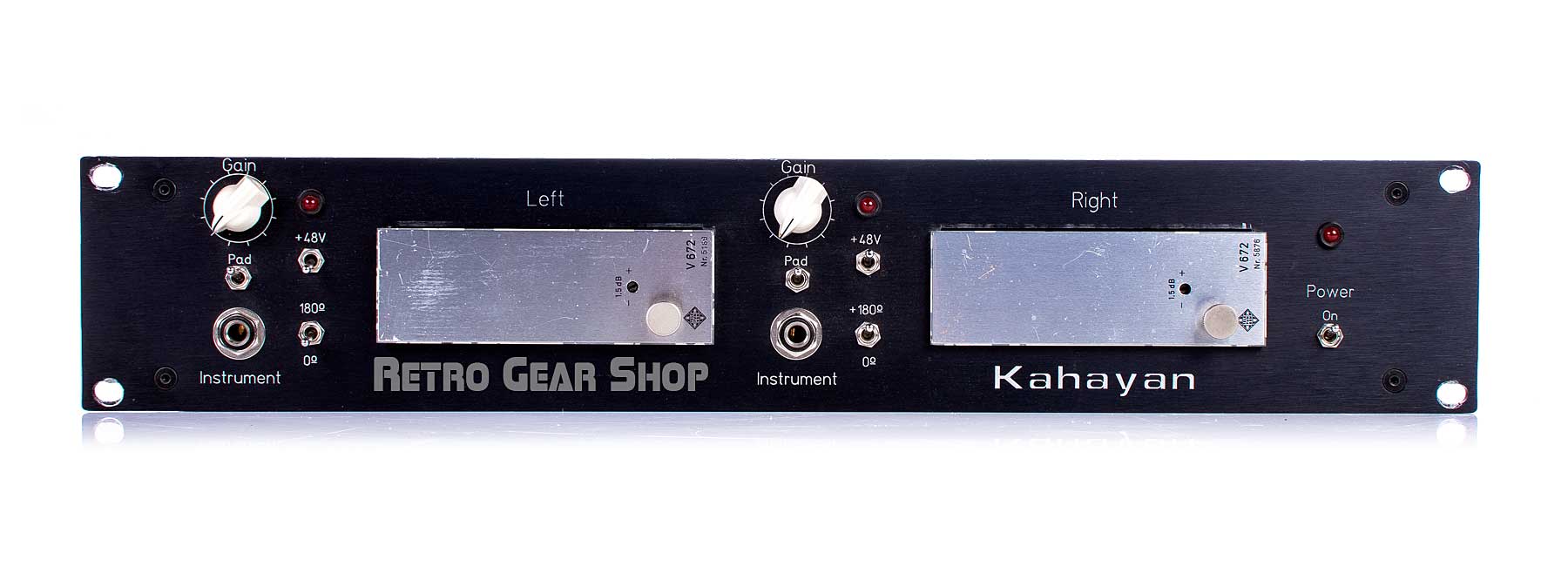 Kahayan Telefunken V672 Stereo Preamp Vintage Summing Mixer Bus