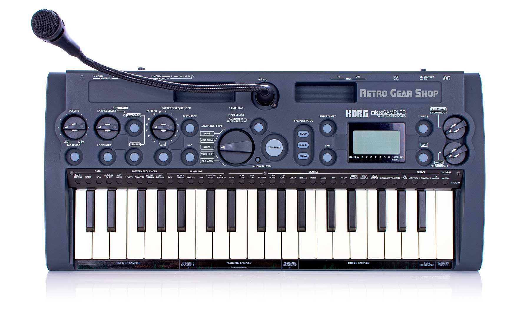 Korg MS1 MicroSampler Synthesizer Synth Keyboard– Retro Gear Shop