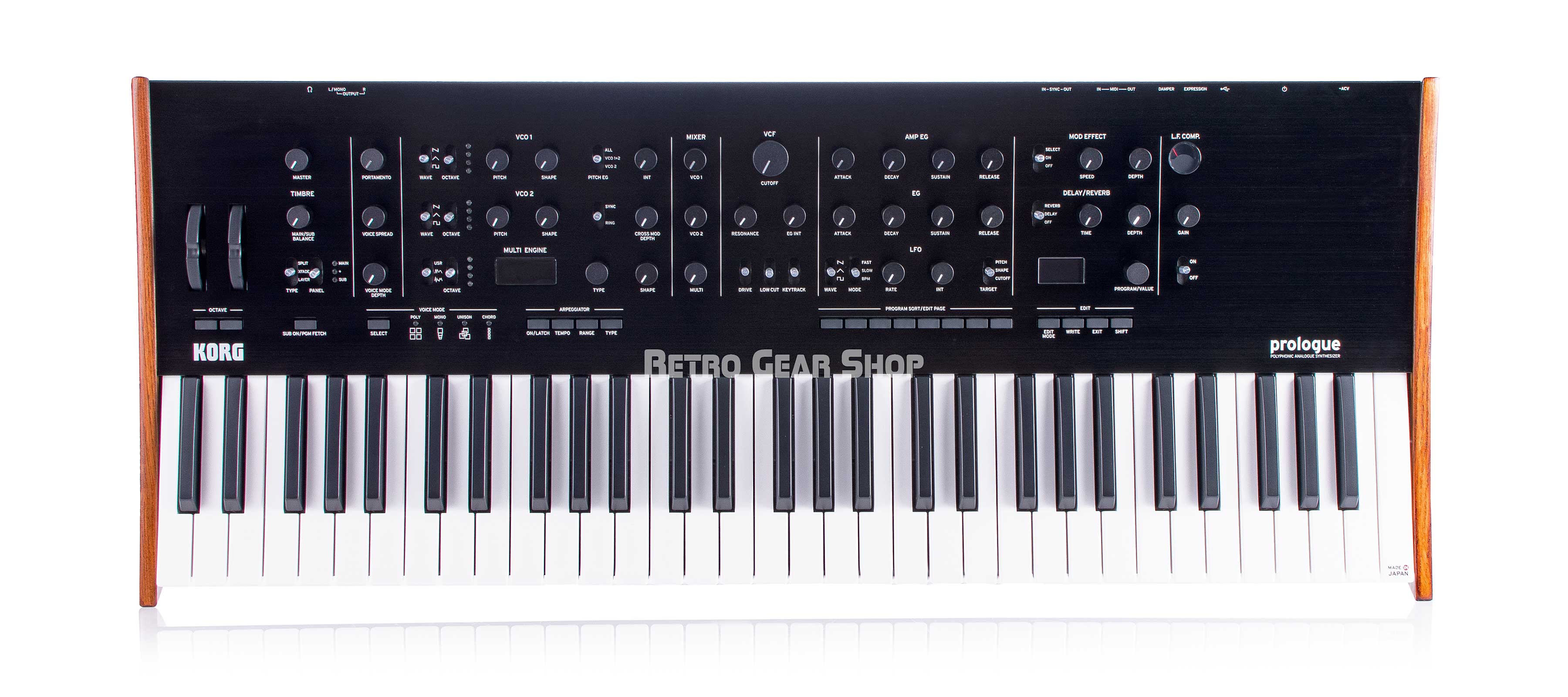 Korg Prologue 16 Voice Synthesizer Polyphonic 61 Key Analog Synth