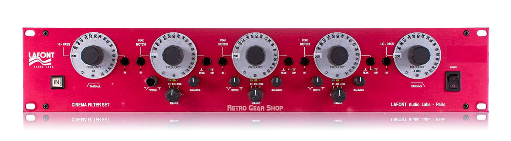 Lafont Audio Labs LP-21 Cinema Filter Set Front