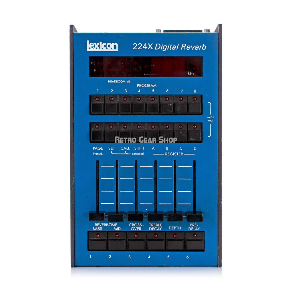 Lexicon 224X Remote Top