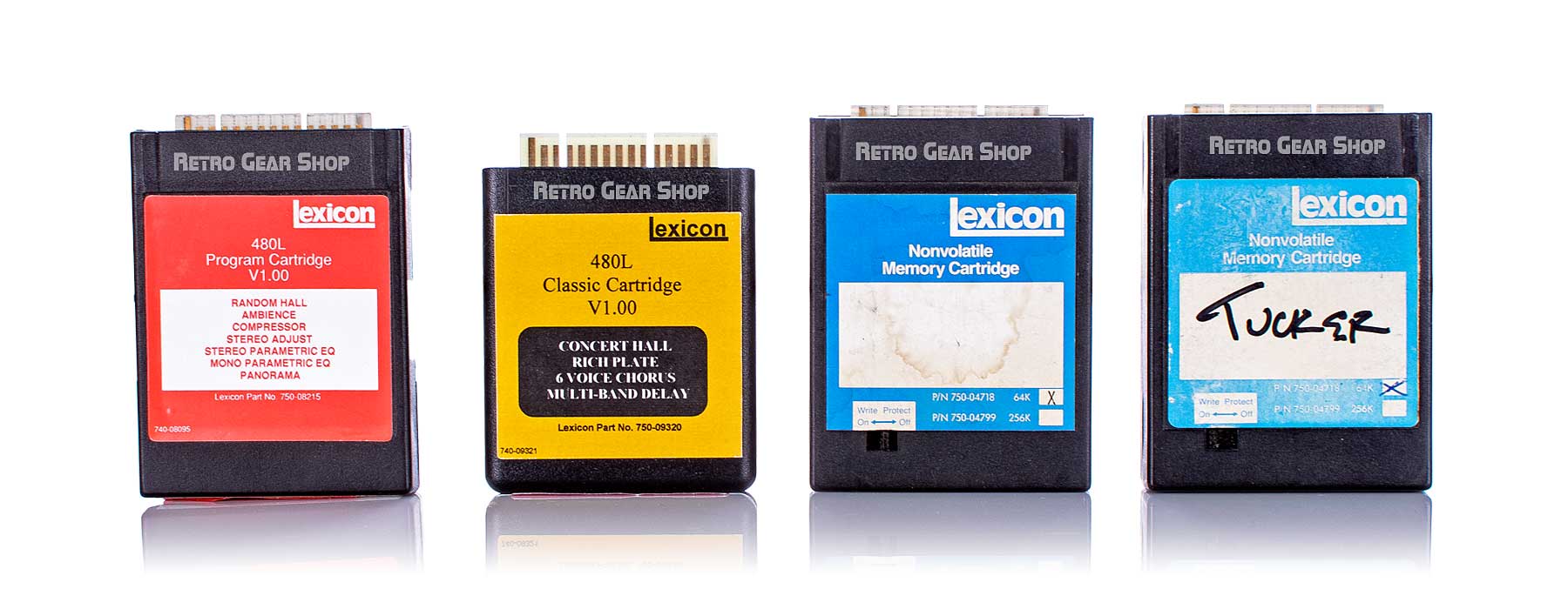 Lexicon 480L V4.10 Vintage Reverb Classic Program Memory Cartridge