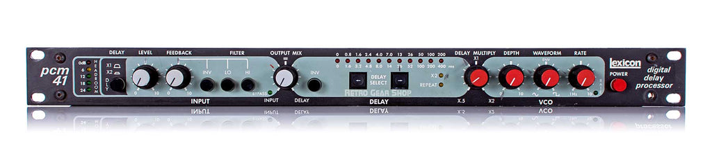 Lexicon PCM 41 Digital Delay Front