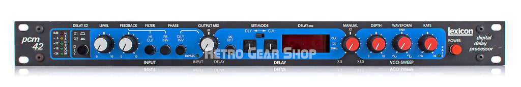 Lexicon PCM 42 Digital Delay Front