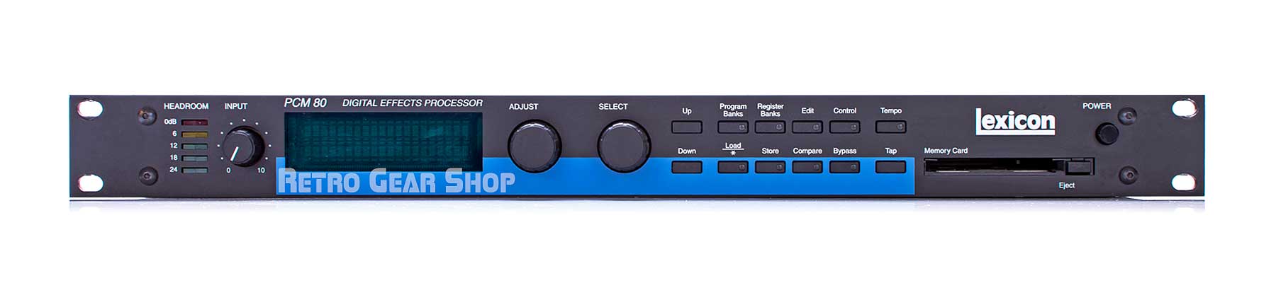 Lexicon PCM 80 Digital Effects Processor Vintage Rack Reverb PCM80
