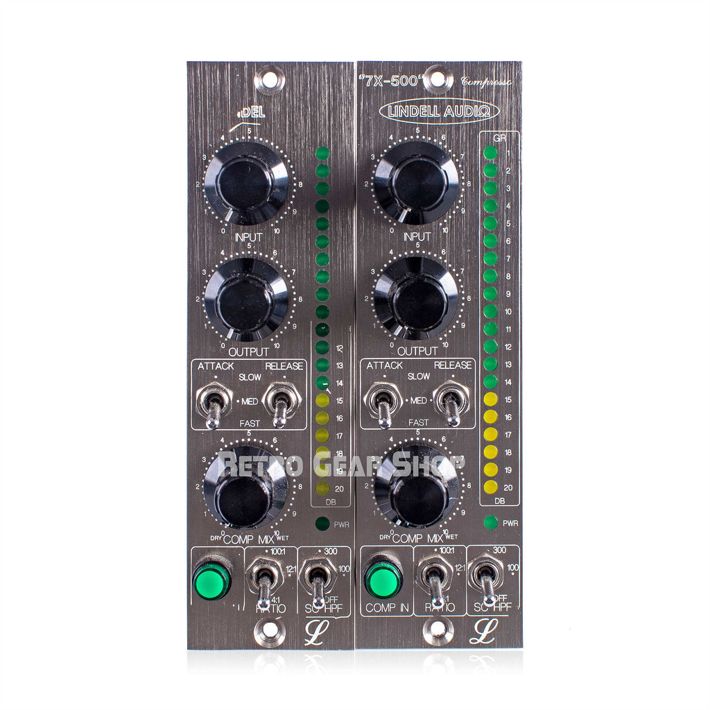 Lindell Audio 7X 500 Series Stereo Pair Front