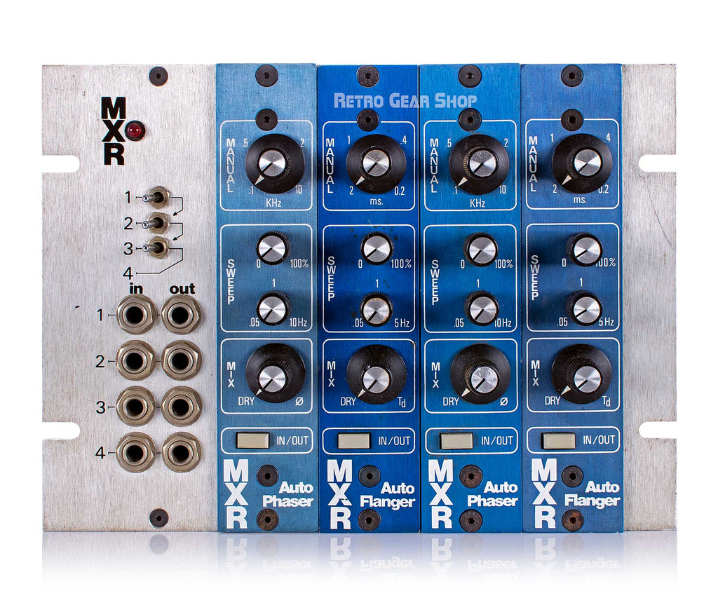 MXR Auto Phaser Auto Flanger Pair Front