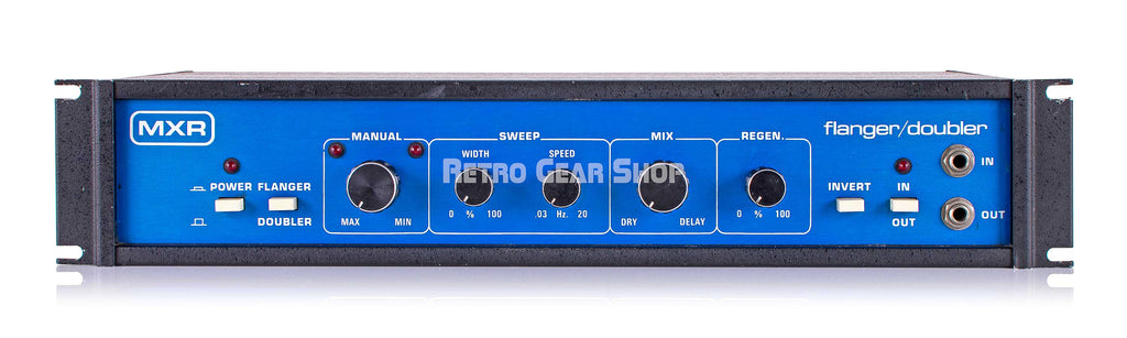 mxr flanger doubler pedal MXR Flanger Doubler Model 126 Analog Effect Unit Vintage Rare– Retro Gear Shop