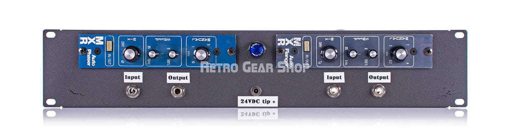 MXR Auto Flanger Auto Phaser Racked Front