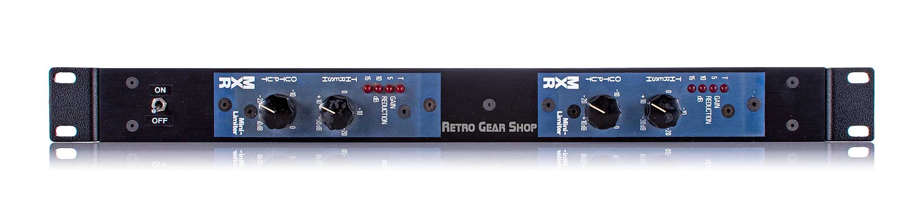 MXR Mini-Limiter Stereo Pair Rare Vintage Analog Effect Serviced