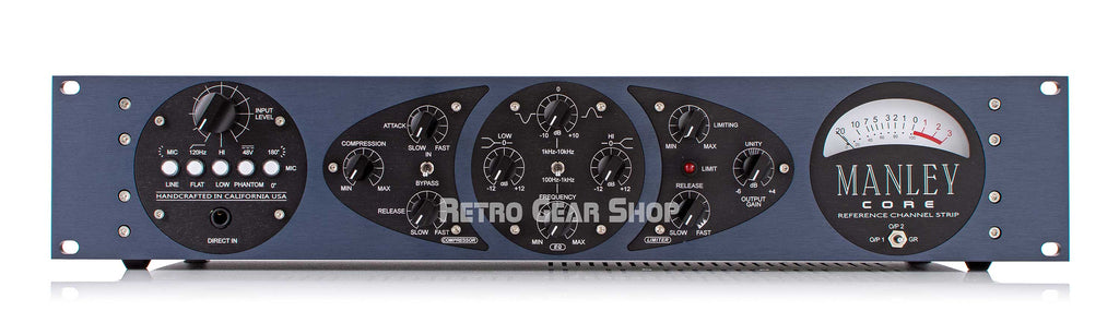 Manley Core Reference Channel Strip Front