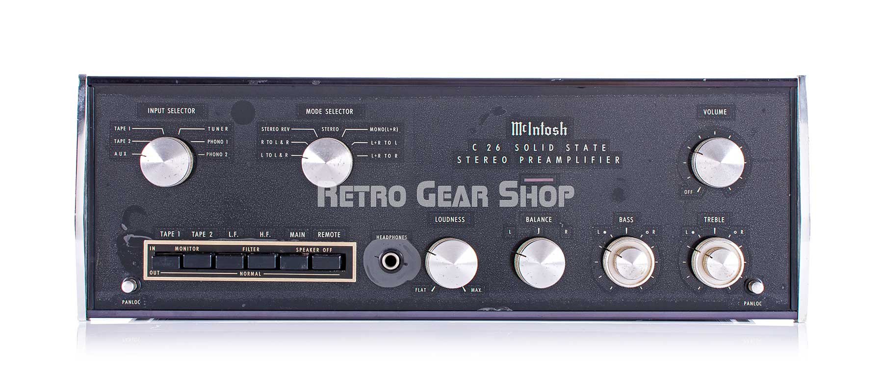 McIntosh C26 Solid State Stereo Preamplifier Rare Vintage– Retro