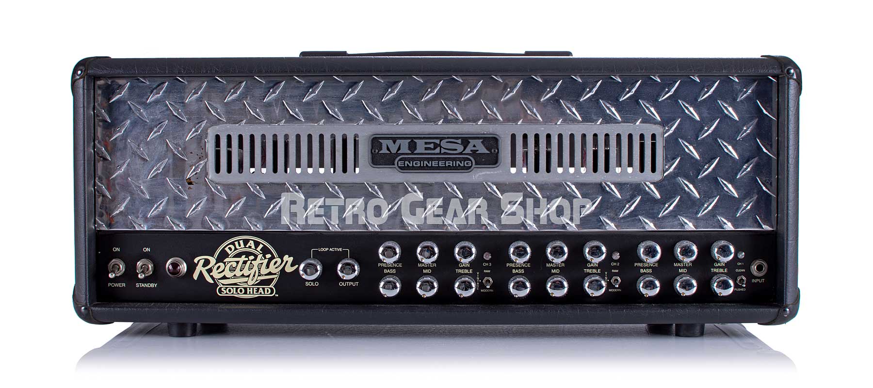 Mesa Boogie Dual Rectifier 100W Solo 100 Guitar Tube Amp Amplifier ...