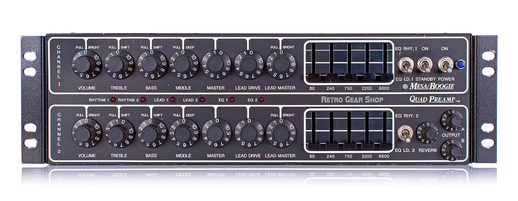 Mesa Boogie Quad Preamp Front