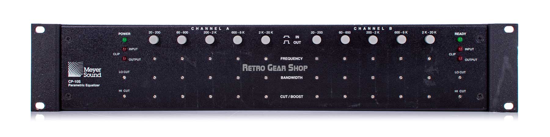 Meyer Sound CP-10s Parametric Equalizer CP-10 EQ– Retro Gear Shop
