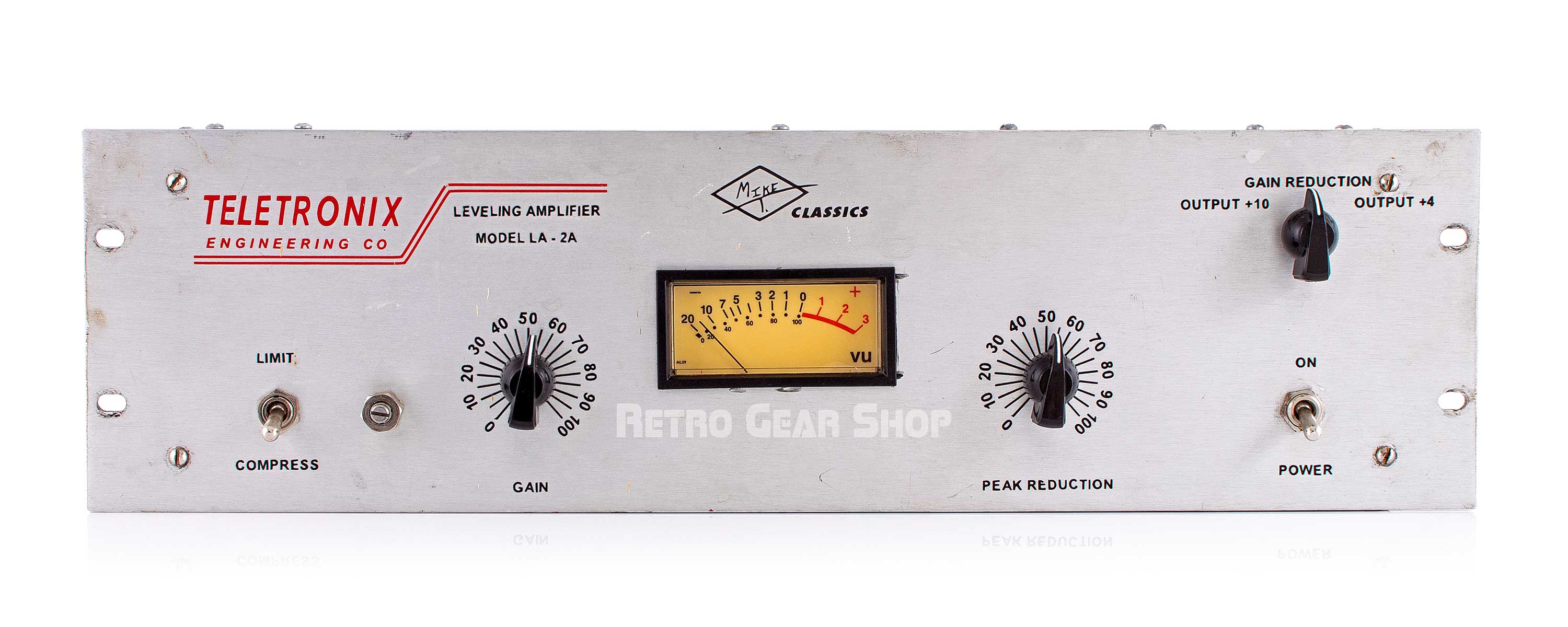 MikeT Teletronix LA-2A Leveling Amplifier Tube Compressor Clone