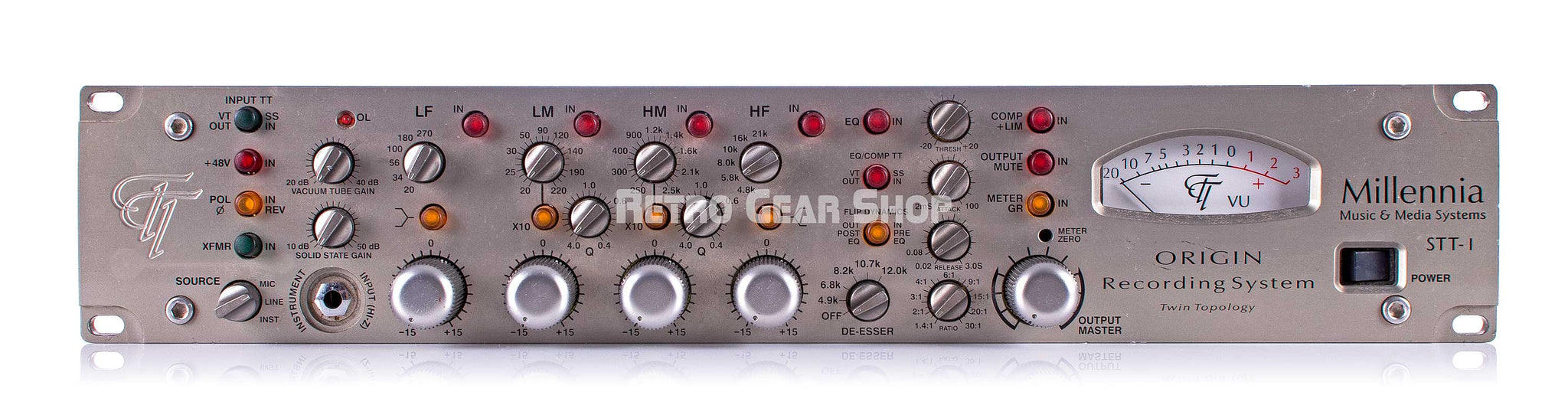 Millennia Media STT-1 Origin Channel Strip Preamp Parametric EQ