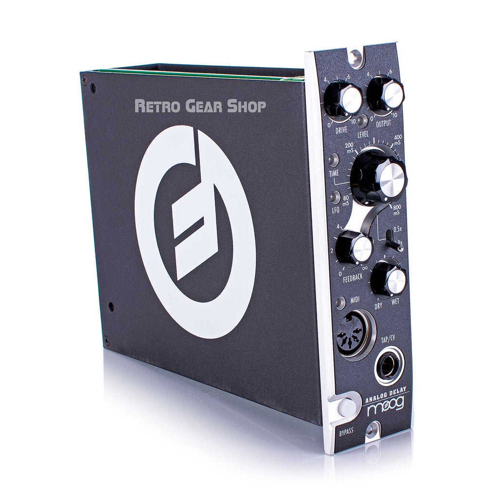 Moog 500 Series Analog Delay Module Front Left