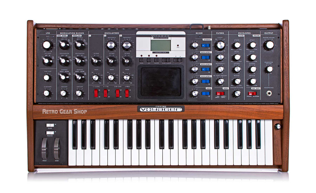 Moog Voyager Electric Blue Top