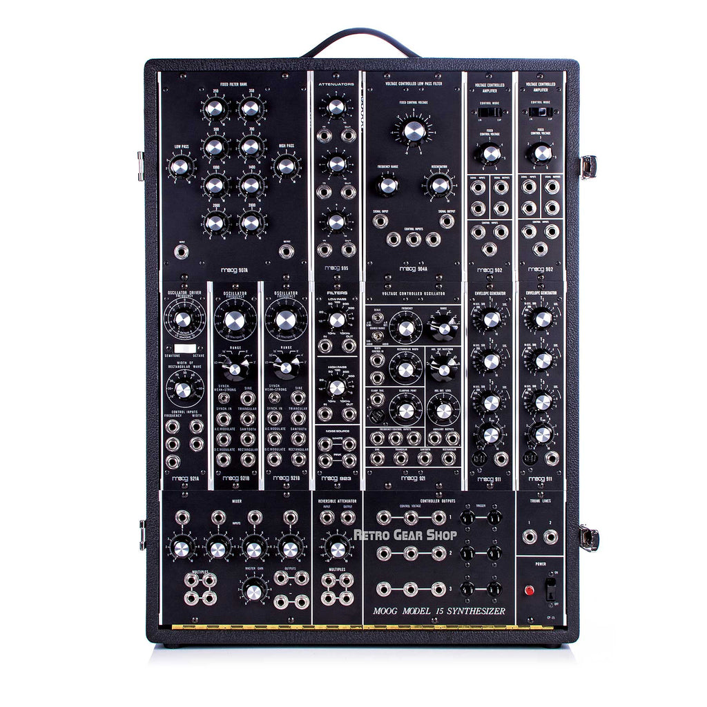 Moog Model 15 Reissue Front