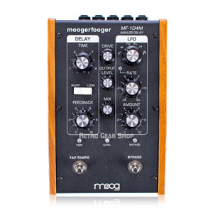 Moog Moogerfooger MF-104M Analog Delay New in Box MF104M Guitar Effect Pedal Top