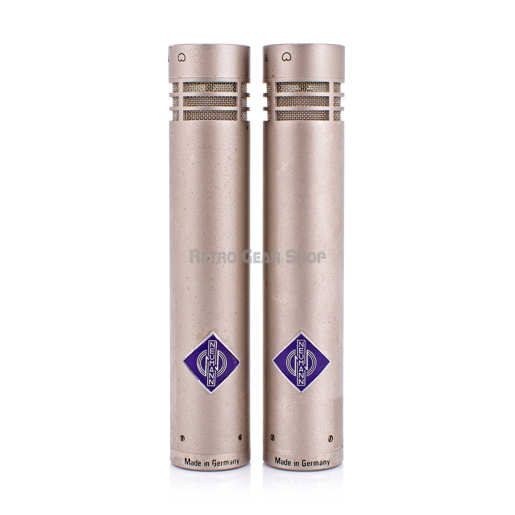 Neumann KM 84i Pair Vintage Front
