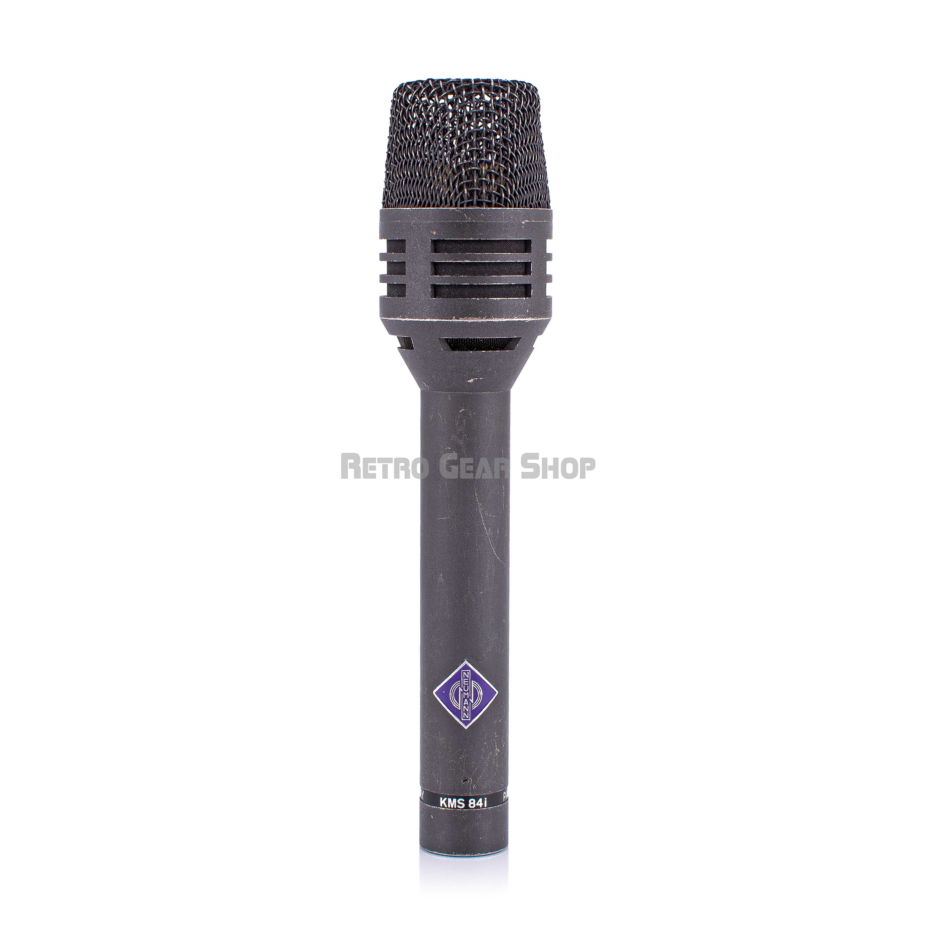 Neumann KMS 84i Cardioid Condenser Stage Microphone Vintage Rare